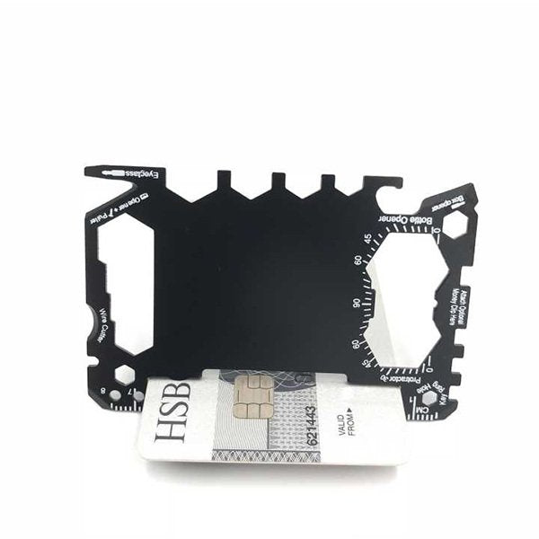 多功能420不銹鋼工具卡片-附錢夾