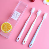軟毛牙刷-塑料手柄