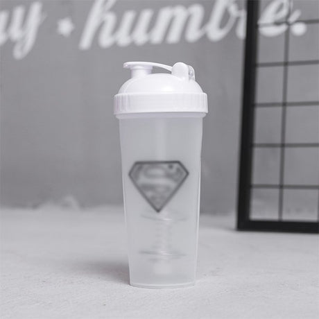 600ml運動攪拌磨砂搖搖杯