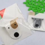 可愛狗狗造型捲線器