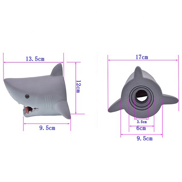 鯊魚造型水龍頭延伸器