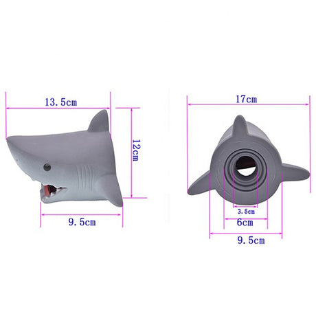 鯊魚造型水龍頭延伸器