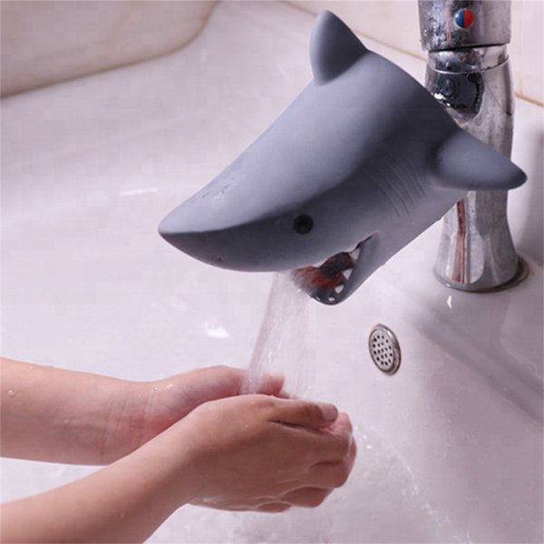鯊魚造型水龍頭延伸器