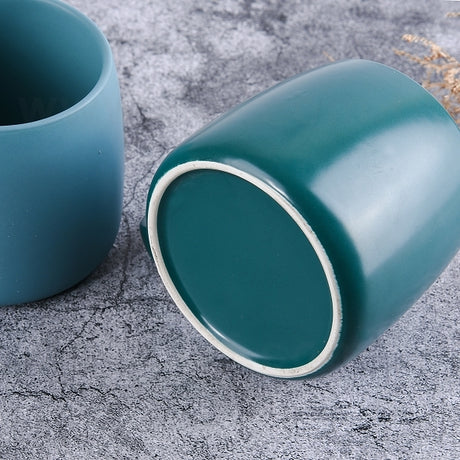 500ml純色陶瓷咖啡杯