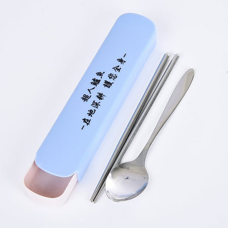 塑膠抽屜式小麥桔梗餐具組