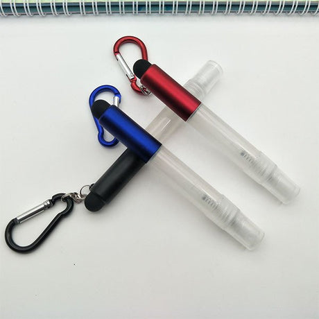 登山扣塑膠5ml噴霧觸控筆