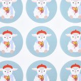 數位圓形PVC防水貼紙