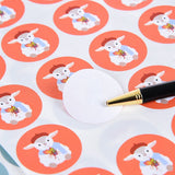 數位圓形PVC防水貼紙