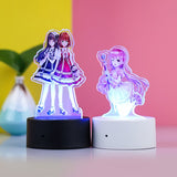 小夜燈-創意壓克力卡通動漫夜燈-療癒客製化禮贈品