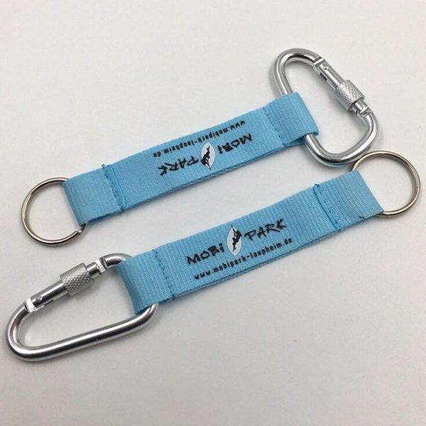 滌綸布條鑰匙圈