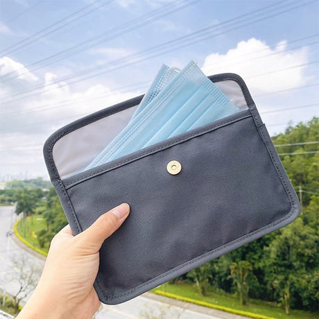 抗菌便攜式口罩收納袋