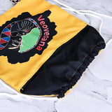 斜紋布束口後背包