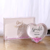 壓克力心型長方形相框