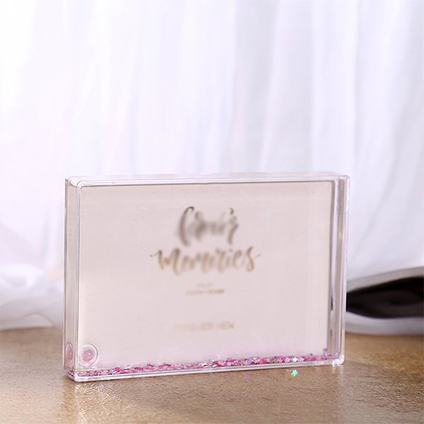壓克力心型長方形相框