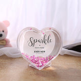 壓克力心型長方形相框