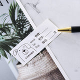 名片型標籤貼紙印刷