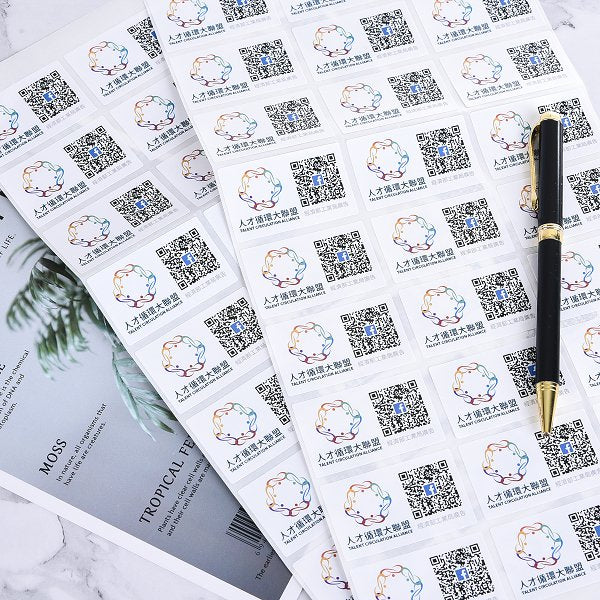 數位方形銅板貼紙製作