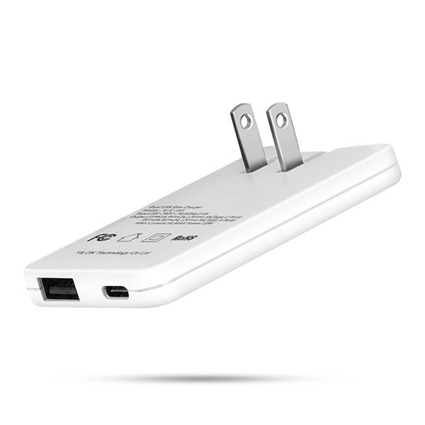 USB雙頭旅行充電器