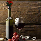 玫瑰造型不鏽鋼酒瓶塞