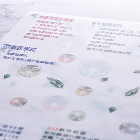 A4單層L夾