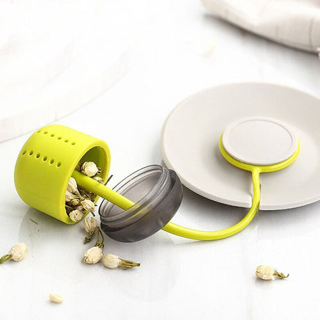 栗子造型矽膠濾茶器