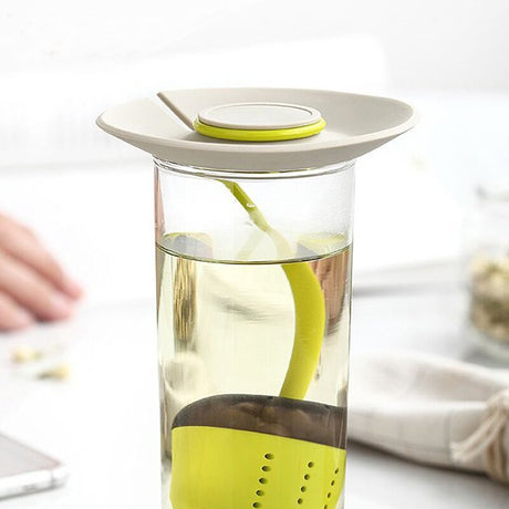 栗子造型矽膠濾茶器