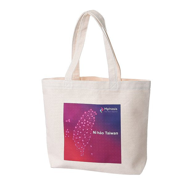 本白有底帆布包