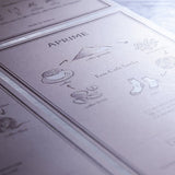 數位方形模造標籤貼紙