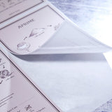 數位方形模造標籤貼紙