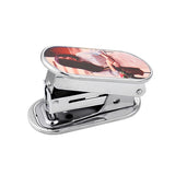 3號針鋅合金橢圓形熱轉印釘書機