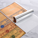 數位方形金屬貼紙