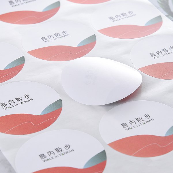 防水塑膠合成貼紙