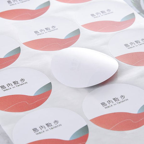 防水塑膠合成貼紙