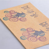 名片型赤牛皮貼紙印刷