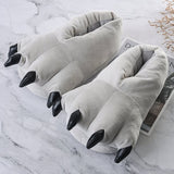 爪子造型保暖拖鞋