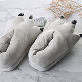 爪子造型保暖拖鞋