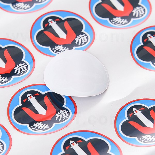 防水塑膠合成貼紙