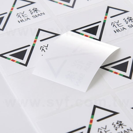 方形PVC合成貼紙