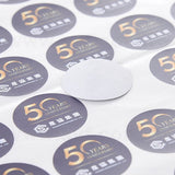 圓形PVC合成貼紙