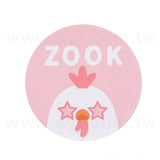 圓形超黏銅版貼紙