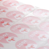 圓形超黏銅版貼紙