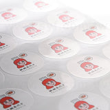 圓形PVC合成(珠光)貼紙