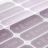 方形超黏銅版貼紙