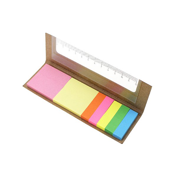 二合一簡約兩折便利貼套組