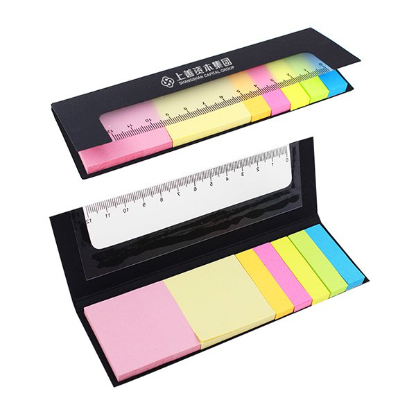 二合一簡約兩折便利貼套組