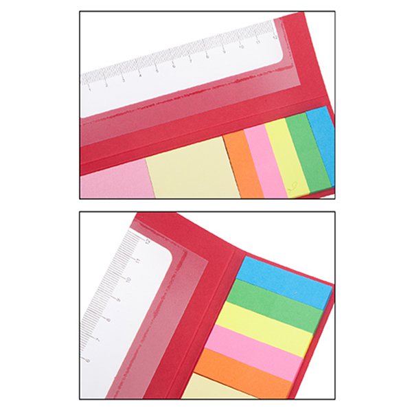 二合一簡約兩折便利貼套組