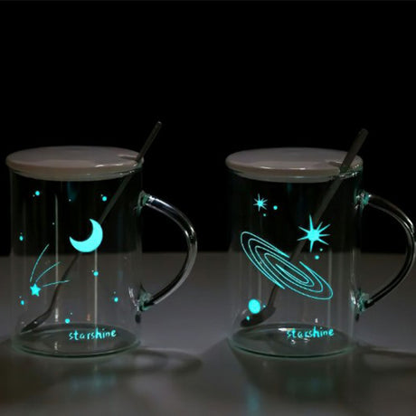 星空夜光玻璃馬克杯組