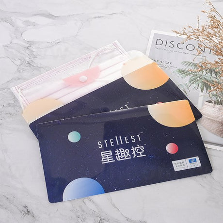 塑料扣口罩收納夾