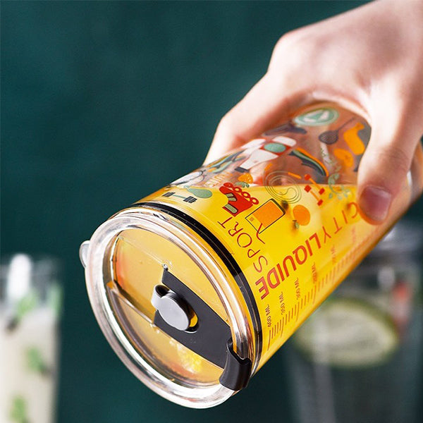 吸管杯
