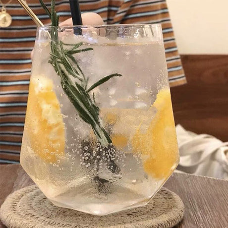 六角玻璃杯